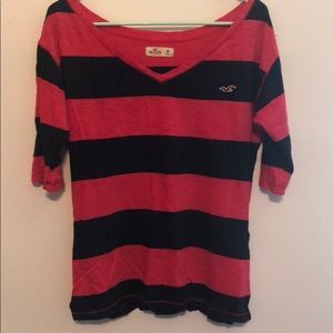 Striped Hollister tee